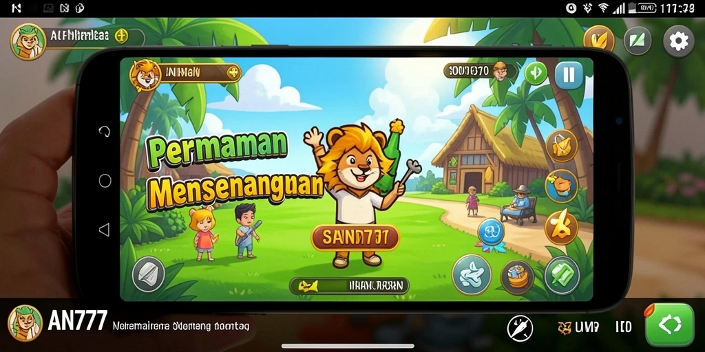 Screenshot AN777 menampilkan gameplay Casual yang seru dan menarik.