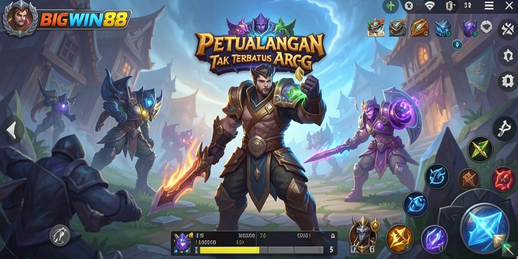 Tampilan gameplay dinamis dan mengesankan di BIGWIN88.