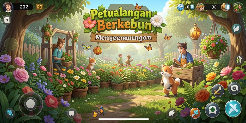 Gameplay seru dan realistis dalam F32, nikmati dunia pertanian.