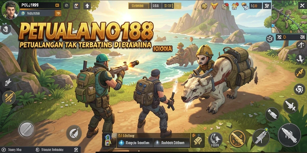 Screenshot gameplay POLO188 yang menampilkan eksplorasi dunia terbuka.