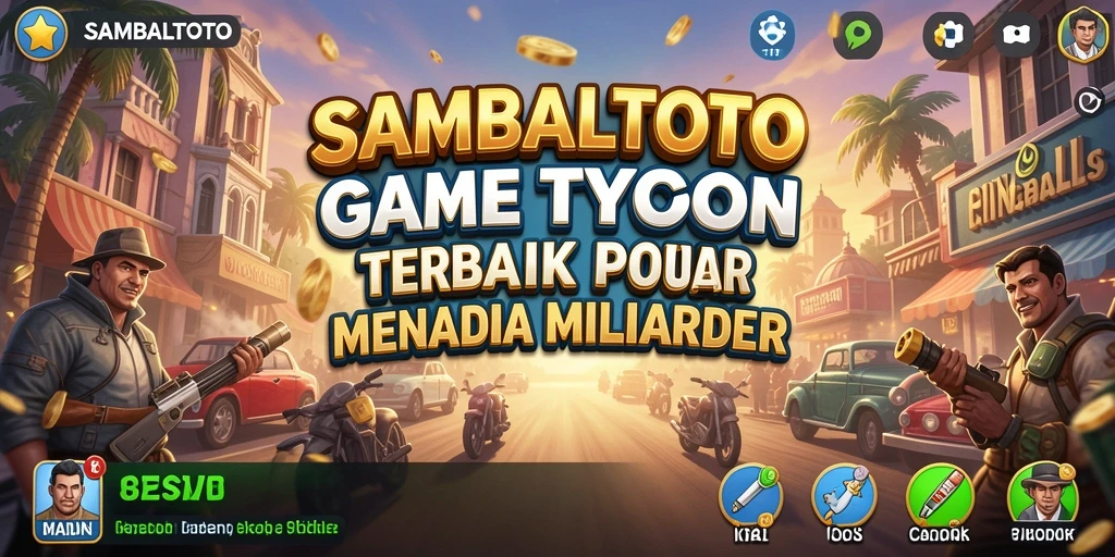 Tangkapan layar gameplay SAMBALTOTO yang menampilkan pembangunan bisnis.