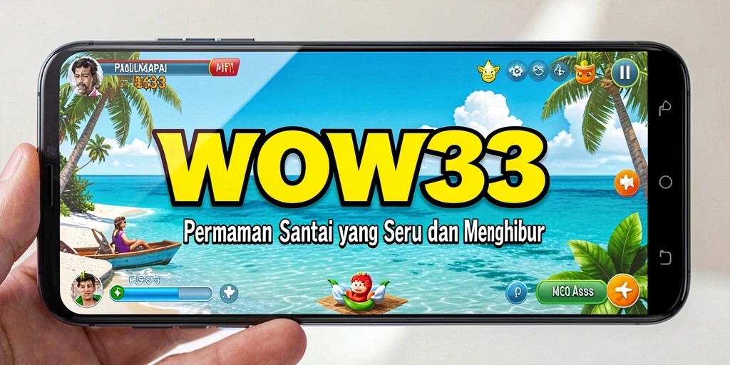 Tangkapan layar gameplay WOW33 yang penuh warna dan menyenangkan.